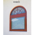 China Customized detroit excellent quality window dual pane tilt turn triple glass Aluminum arched shutter window